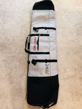 Demon 170 Fully Padded Snowboard Bag Carrier - 68” (Fits Boards up to 170cm)